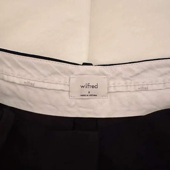 Aritzia Black Wilfred Effortless Pants - Picture 4 of 6